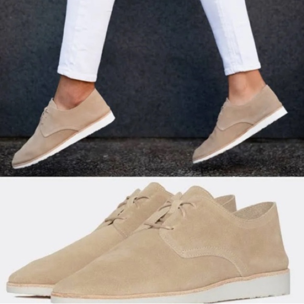 Nisolo Women’s Sedona Travel Derby Stone